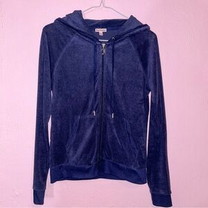 Juicy Couture Navy Blue Women's Hoodie Jacket.